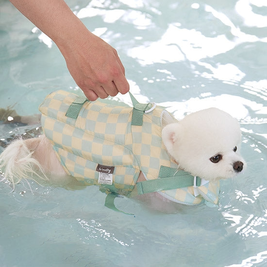 WOOLLY ワンコライフジャケット 水泳用 水遊び 浮力が優れる 犬の安全に守る 水泳の練習用品 干しやすい