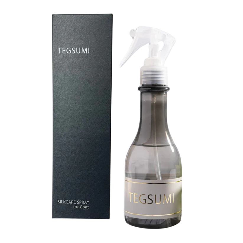 TEGSUMI シルクケアスプレー for コート 200ml 美容液成分 天然シルク 毛玉 もつれ ツヤ うるおい ふんわり 詰め替え