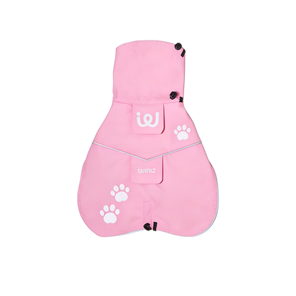 WINIZ レインコート 犬服 犬用 レインコート ペットレインコート 犬用ジャケット 梅雨対策 雨具 雨の日 防水 通気 軽量 散歩 調整可能 着脱簡単 汚れ防止